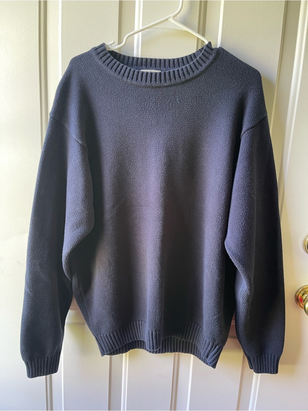 L.L. Bean Navy Crewneck Sweater